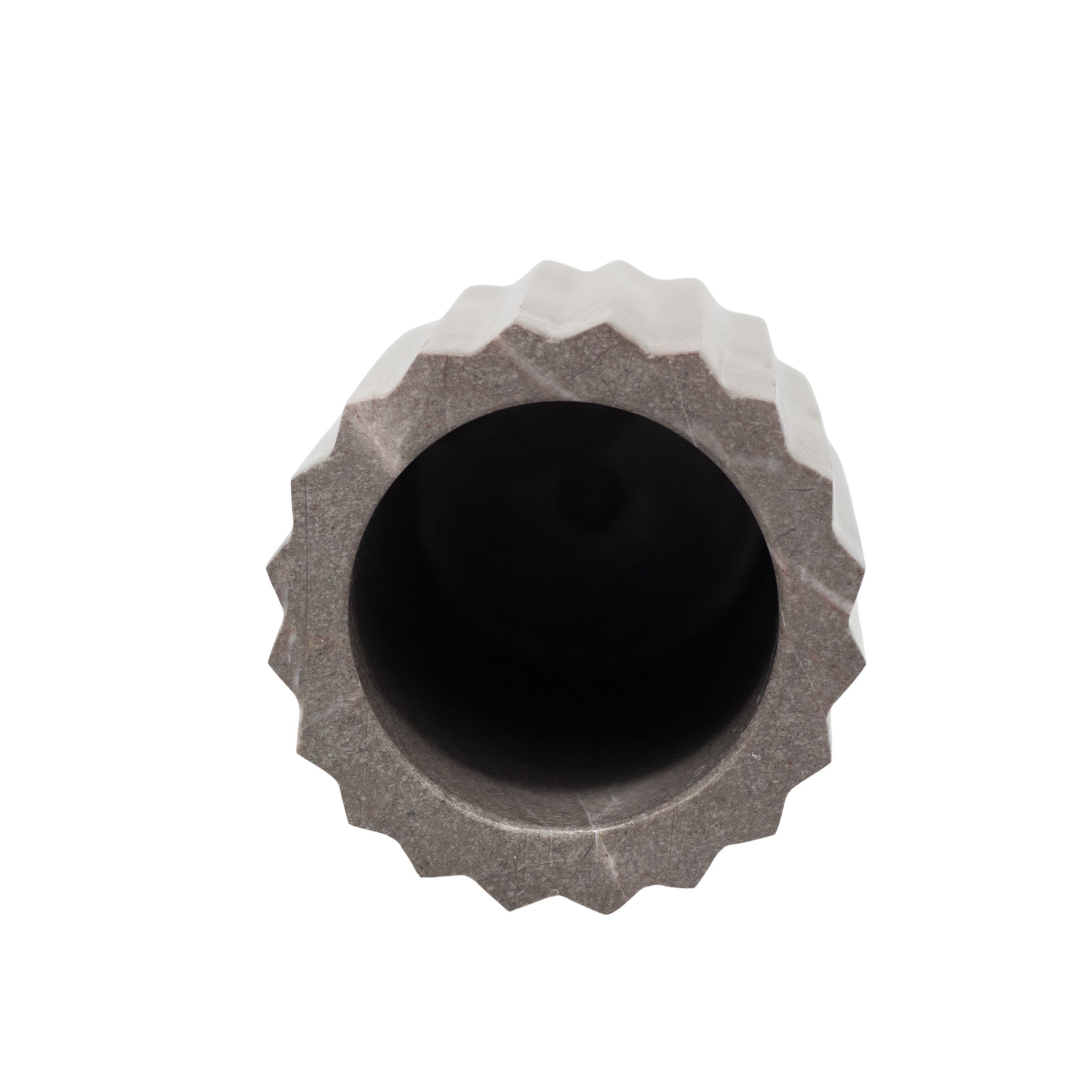 Florero Rayado de Mármol Santo Tomas 15 cm