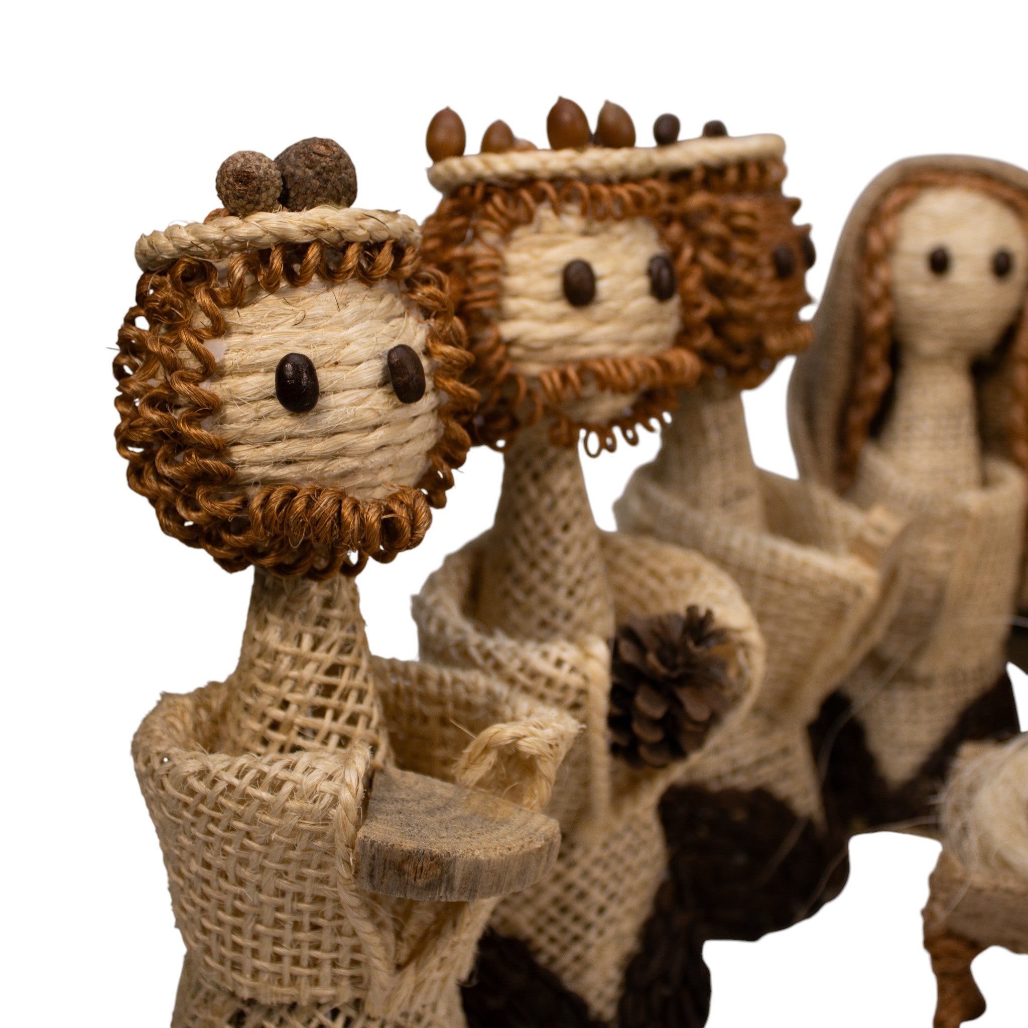 Nacimiento de Yute con Granos – 25 cm