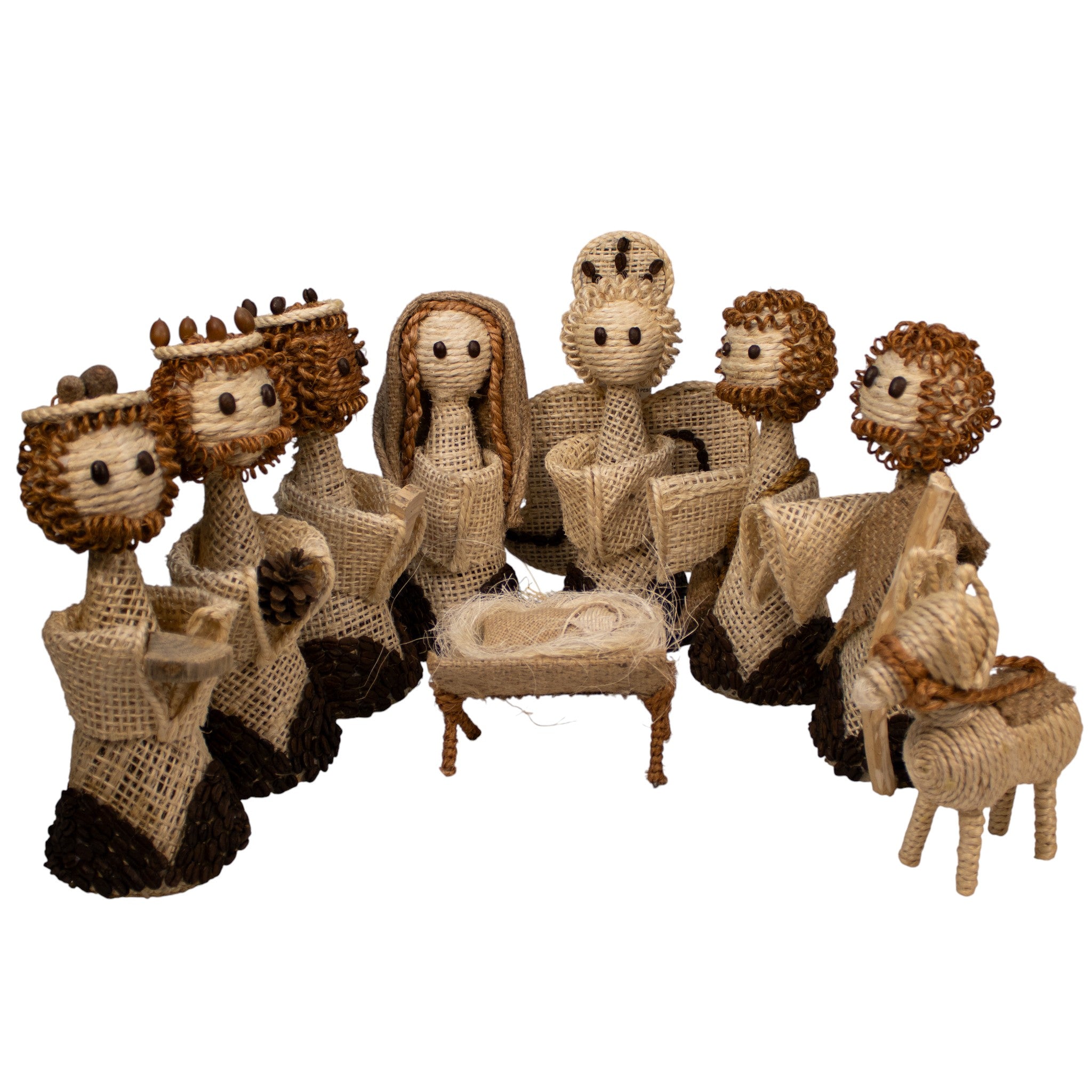 Nacimiento de Yute con Granos – 25 cm