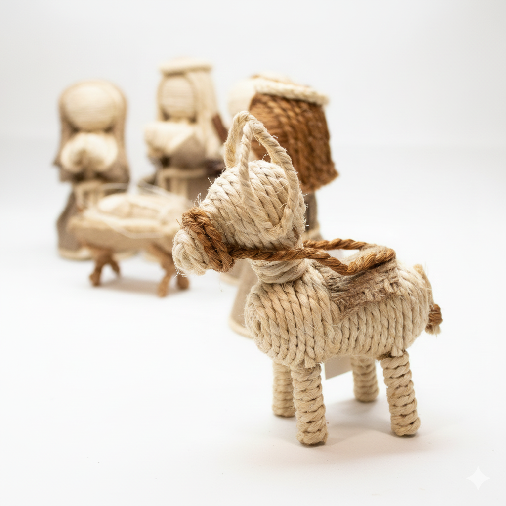 Nacimiento de Yute Natural – 15 cm