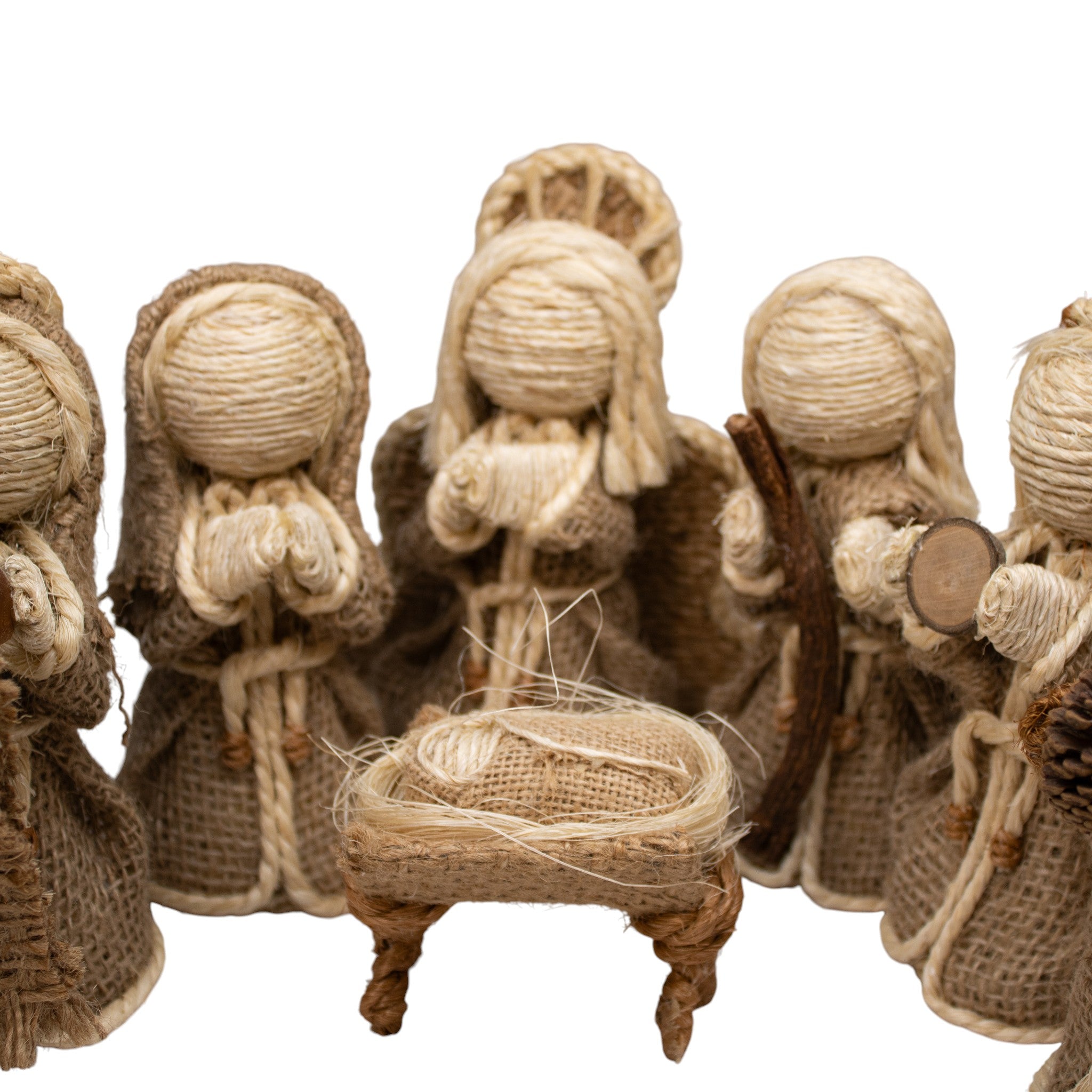 Nacimiento de Yute Natural – 15 cm