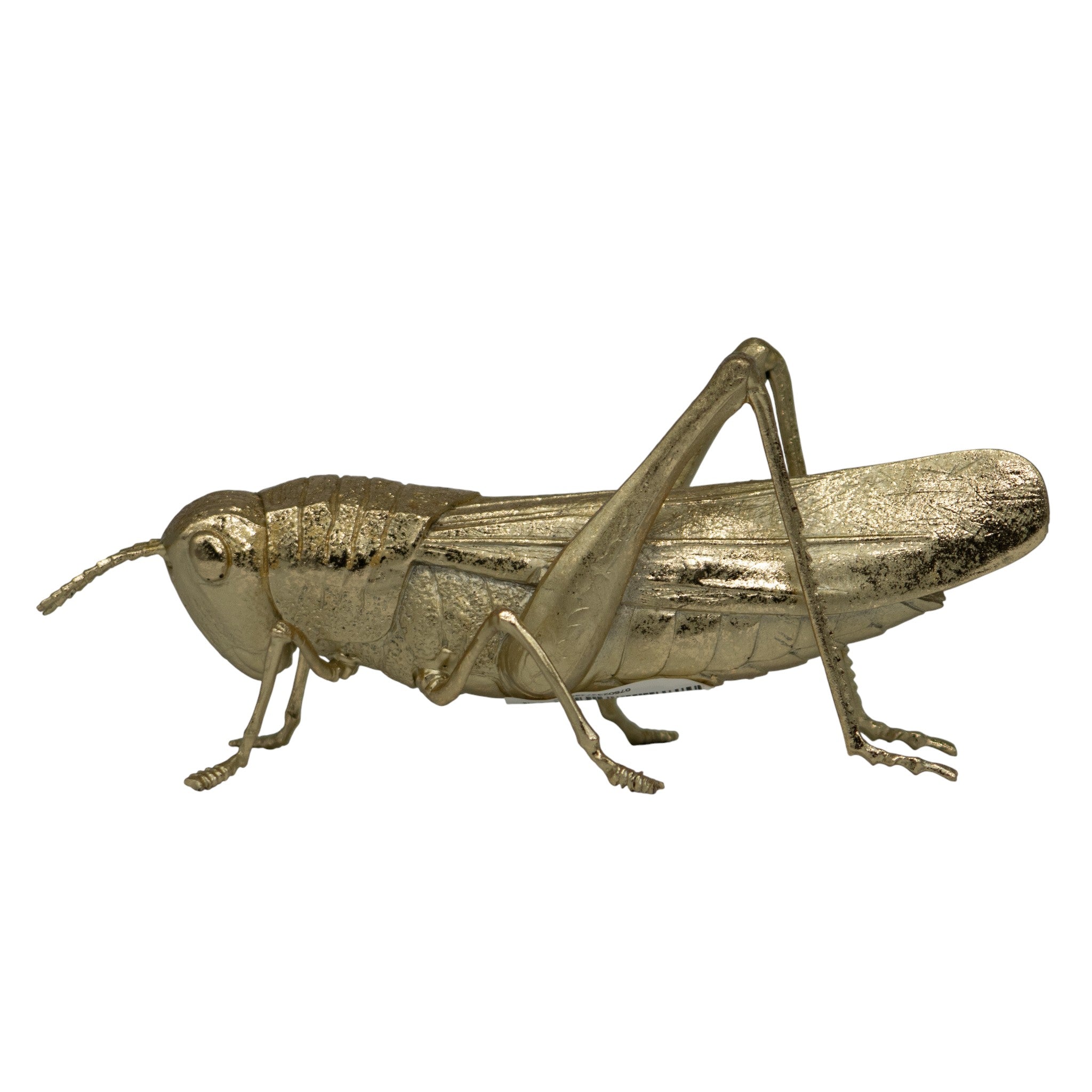 Figura Decorativa Saltamontes oro 12 cm