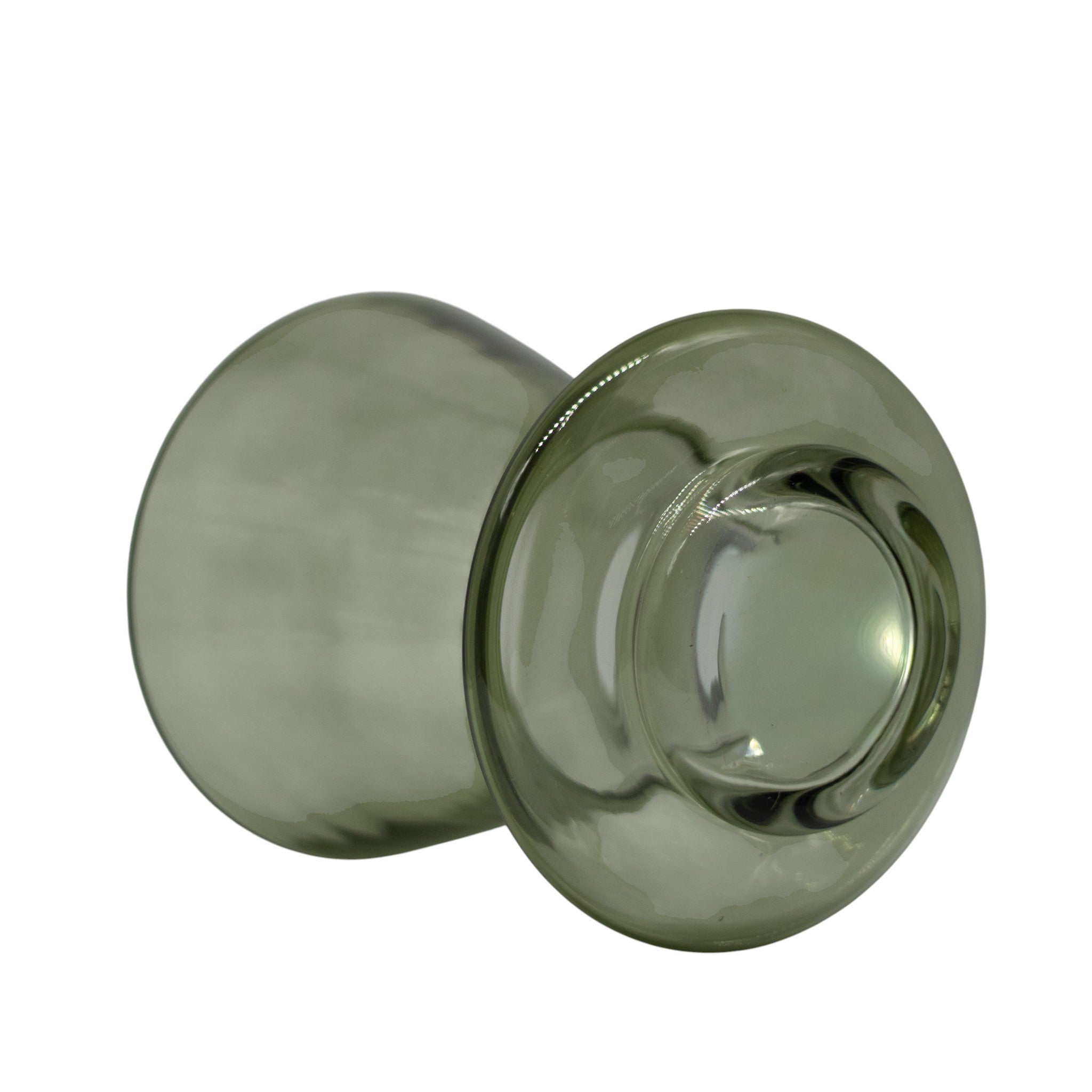 Florero De Cristal Monett Ch Verde