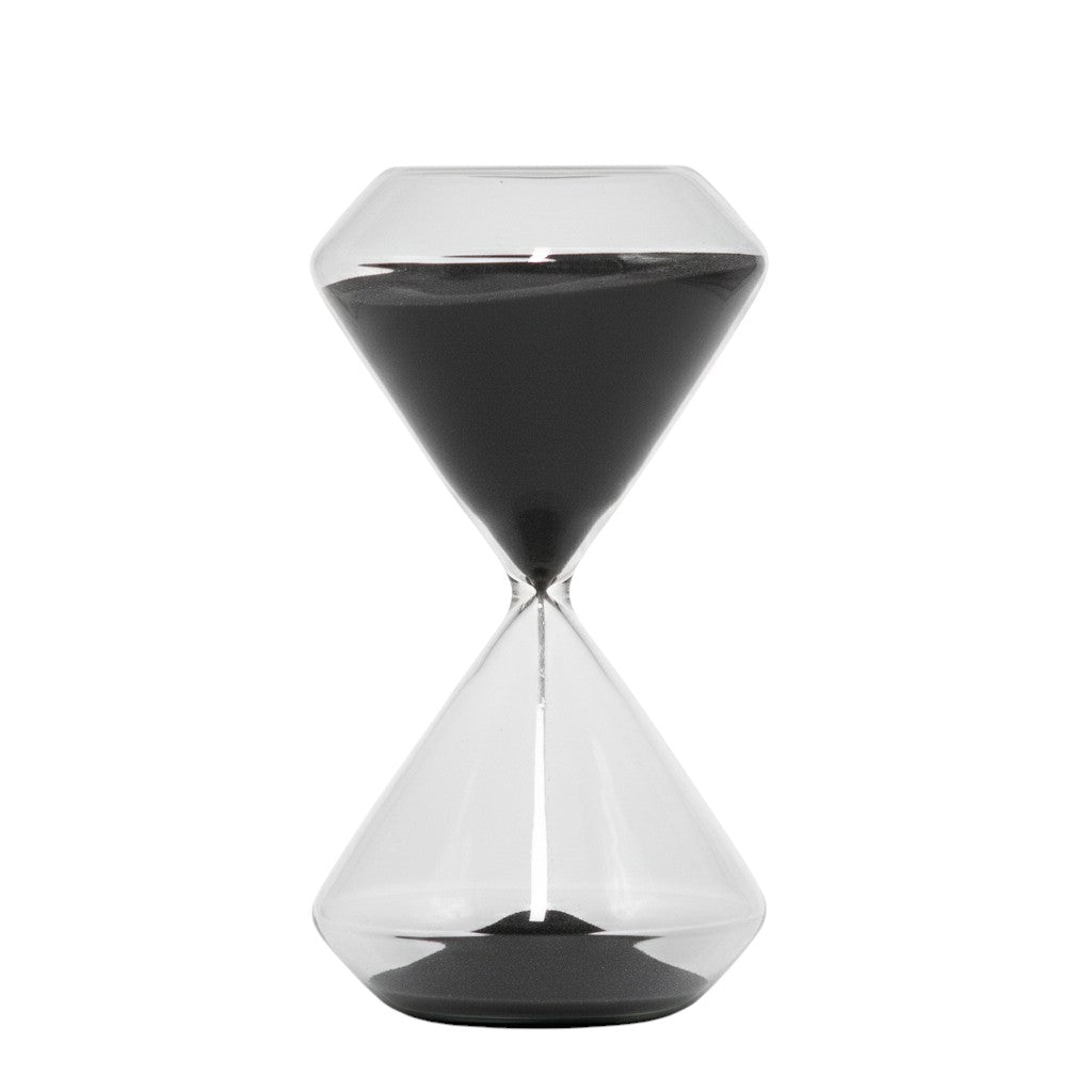 Reloj De Arena Geo Negro 30 Min