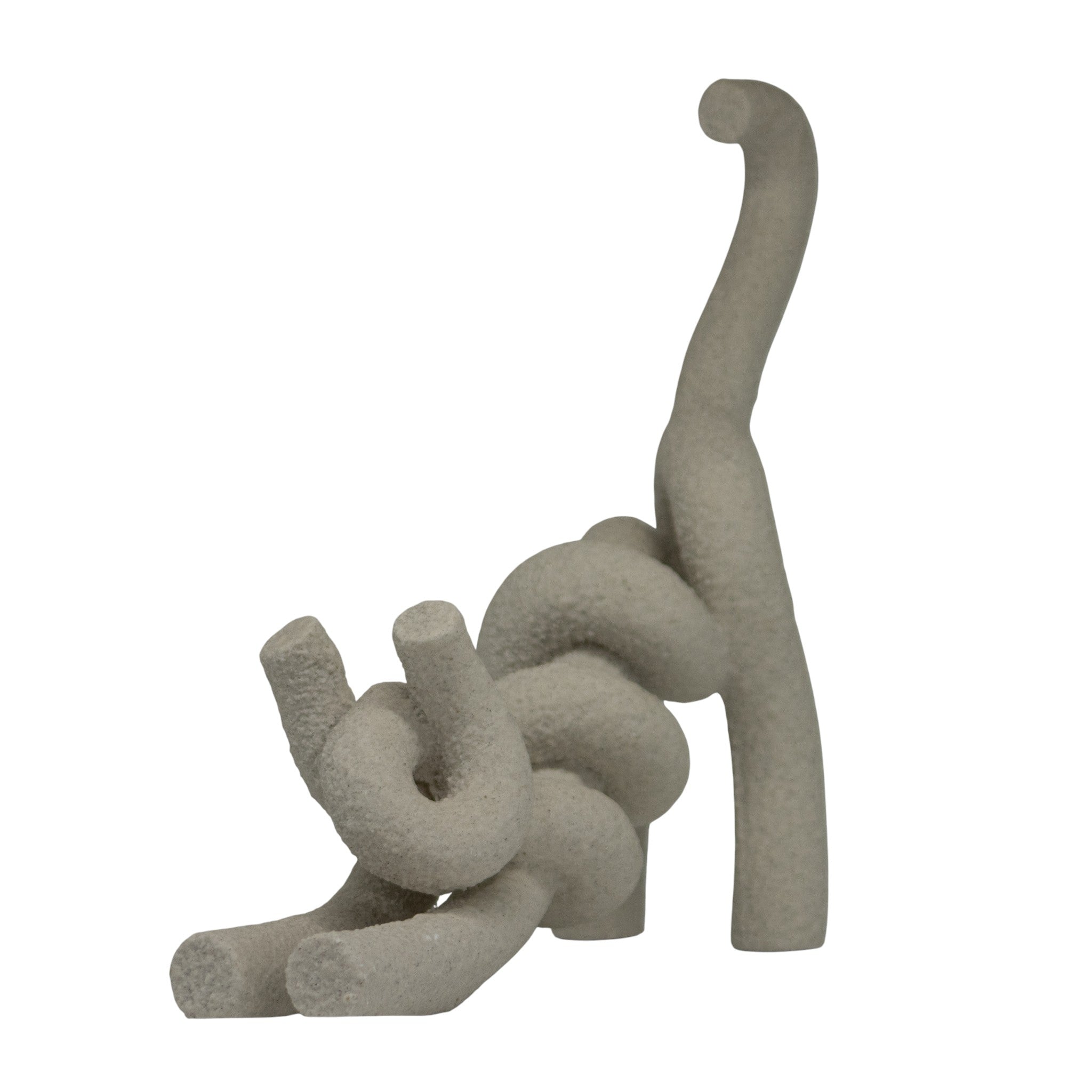Figura Decorativa Arian Gato Estirándose 66 cm