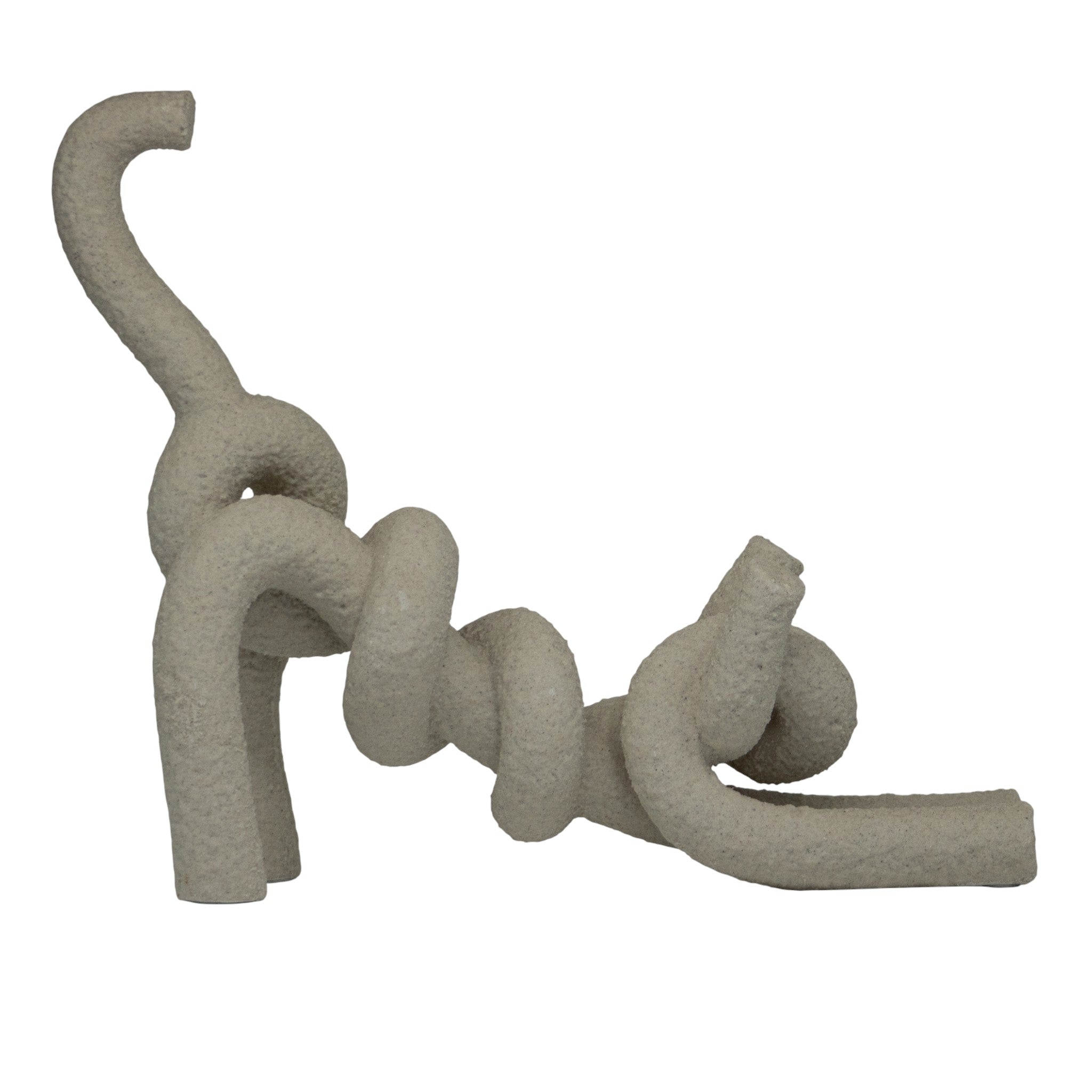 Figura Decorativa Arian Gato Estirándose 66 cm