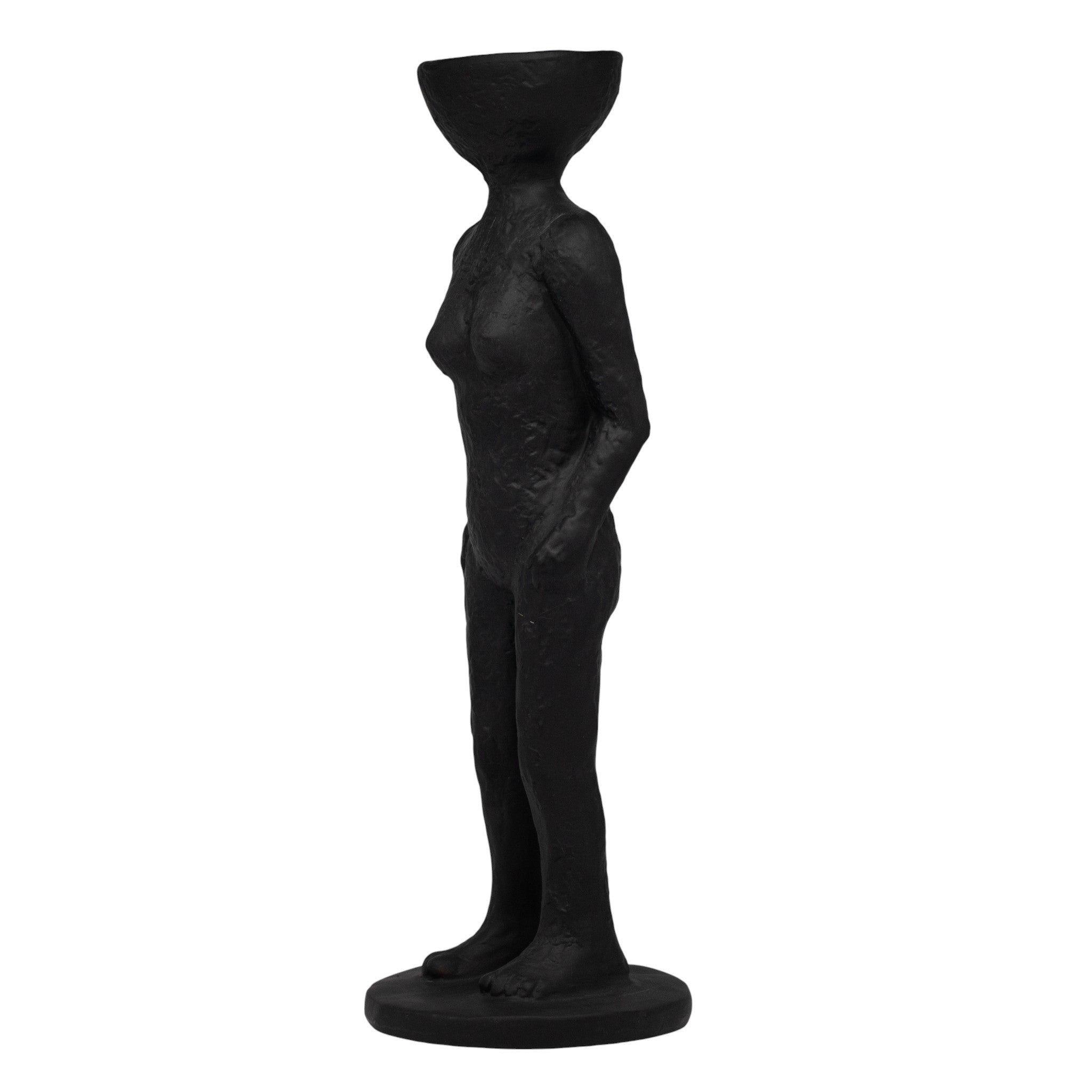 Cuerpo Farid Negro 13*38*13 cm Cerámica