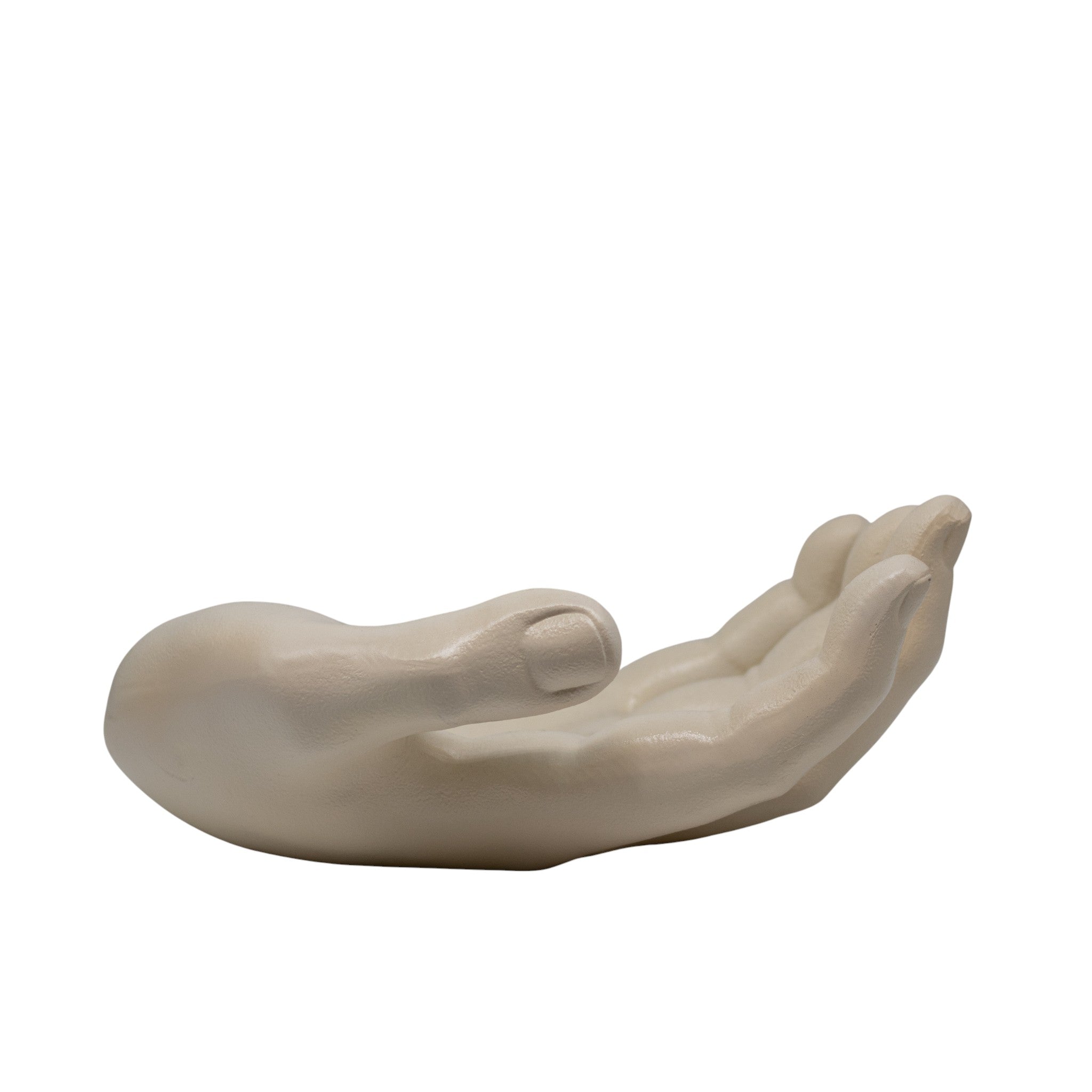 Mano Kazem Blanca 31*21.5*12.3 cm Cerámica