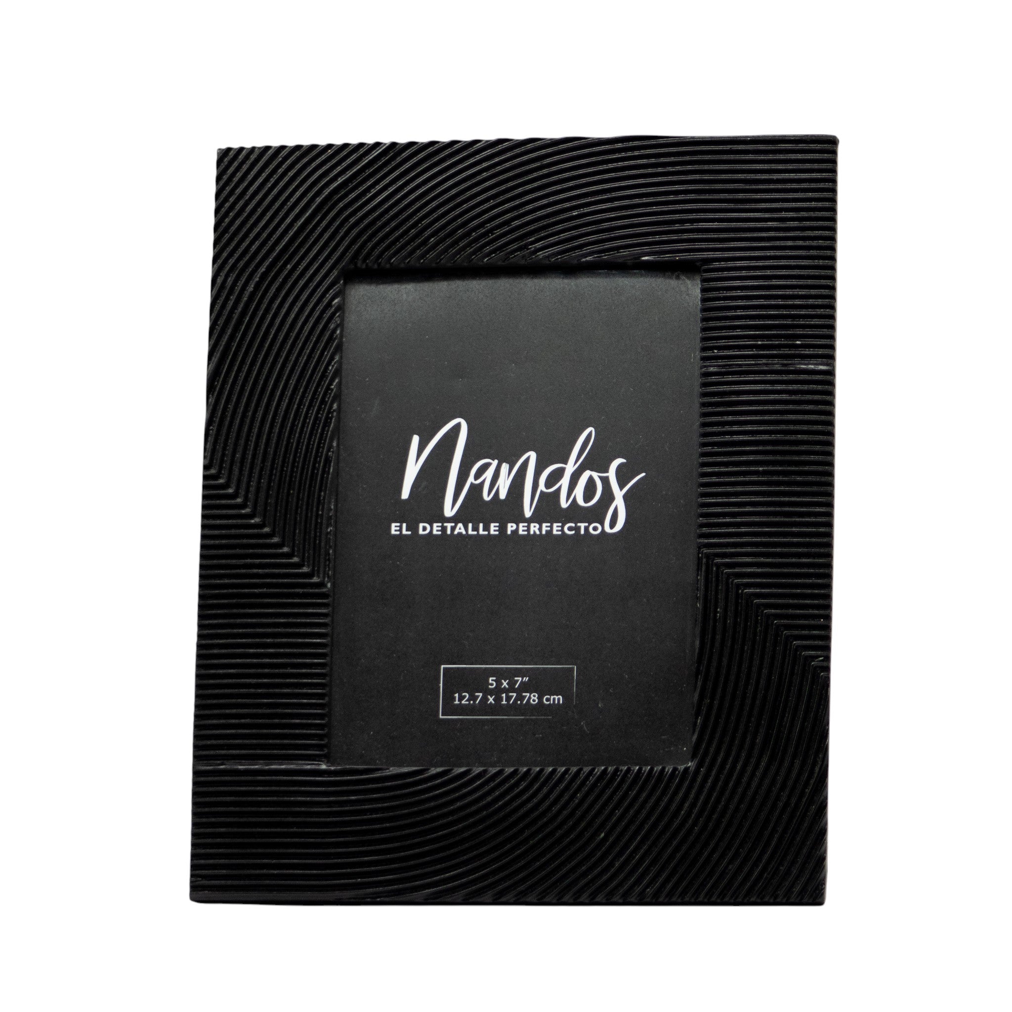 Portarretrato Aleyda Negro CH – 12.5 × 17.5 cm