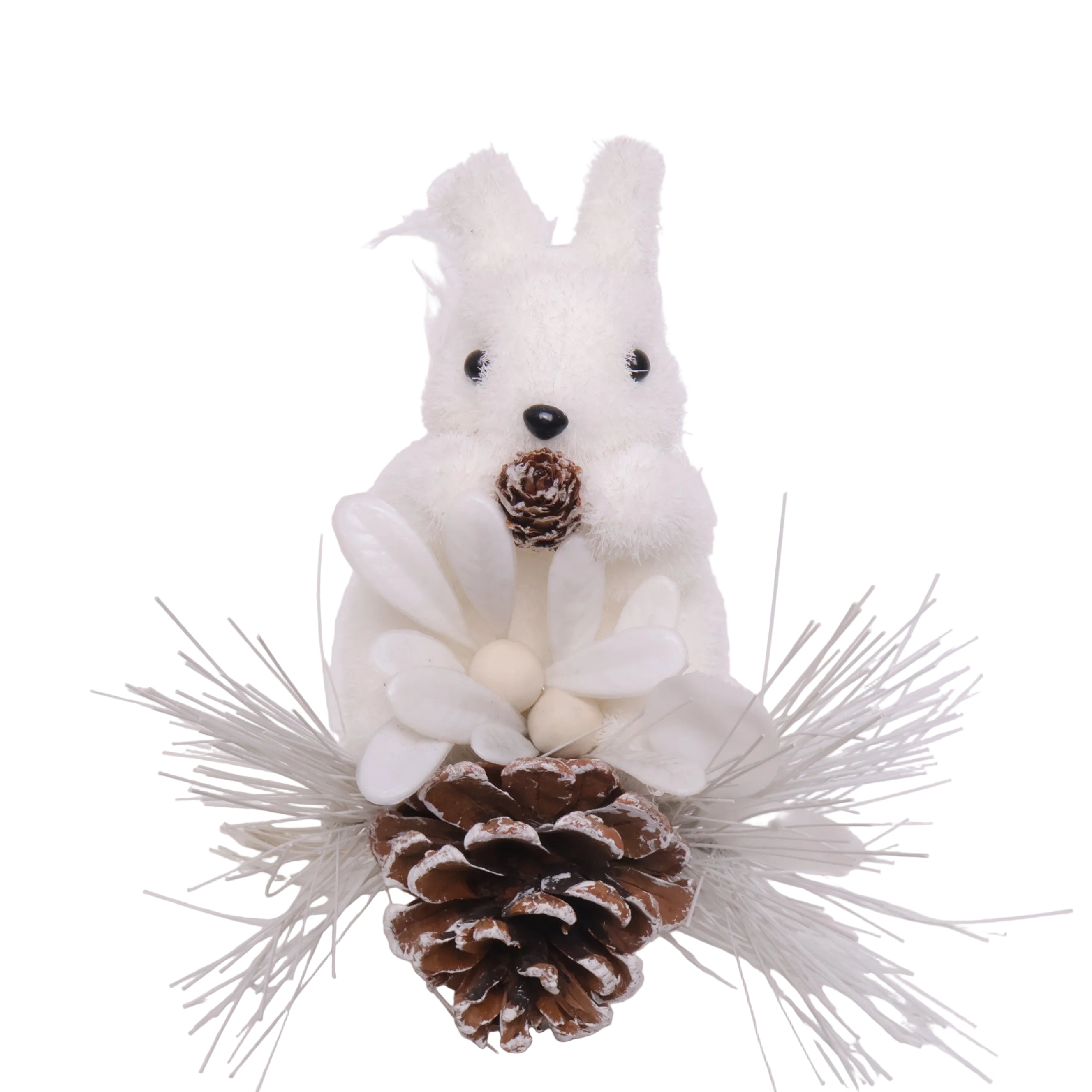 Ardilla Mini Piña Blanca