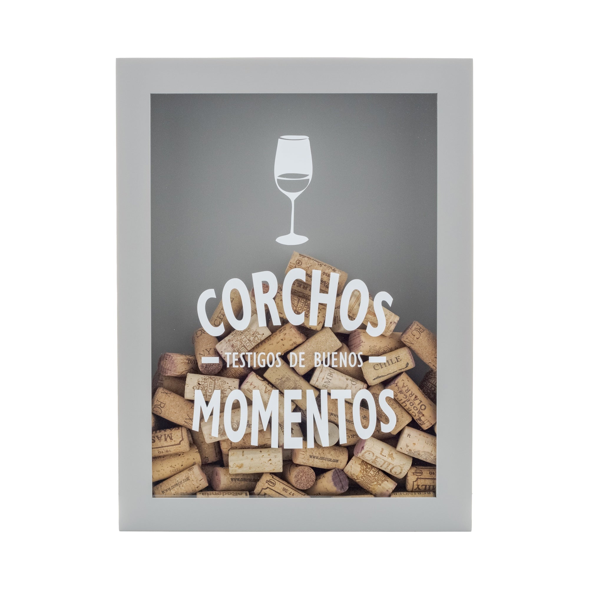 Guarda Corcho Sencillo Corchos Testigos Gris