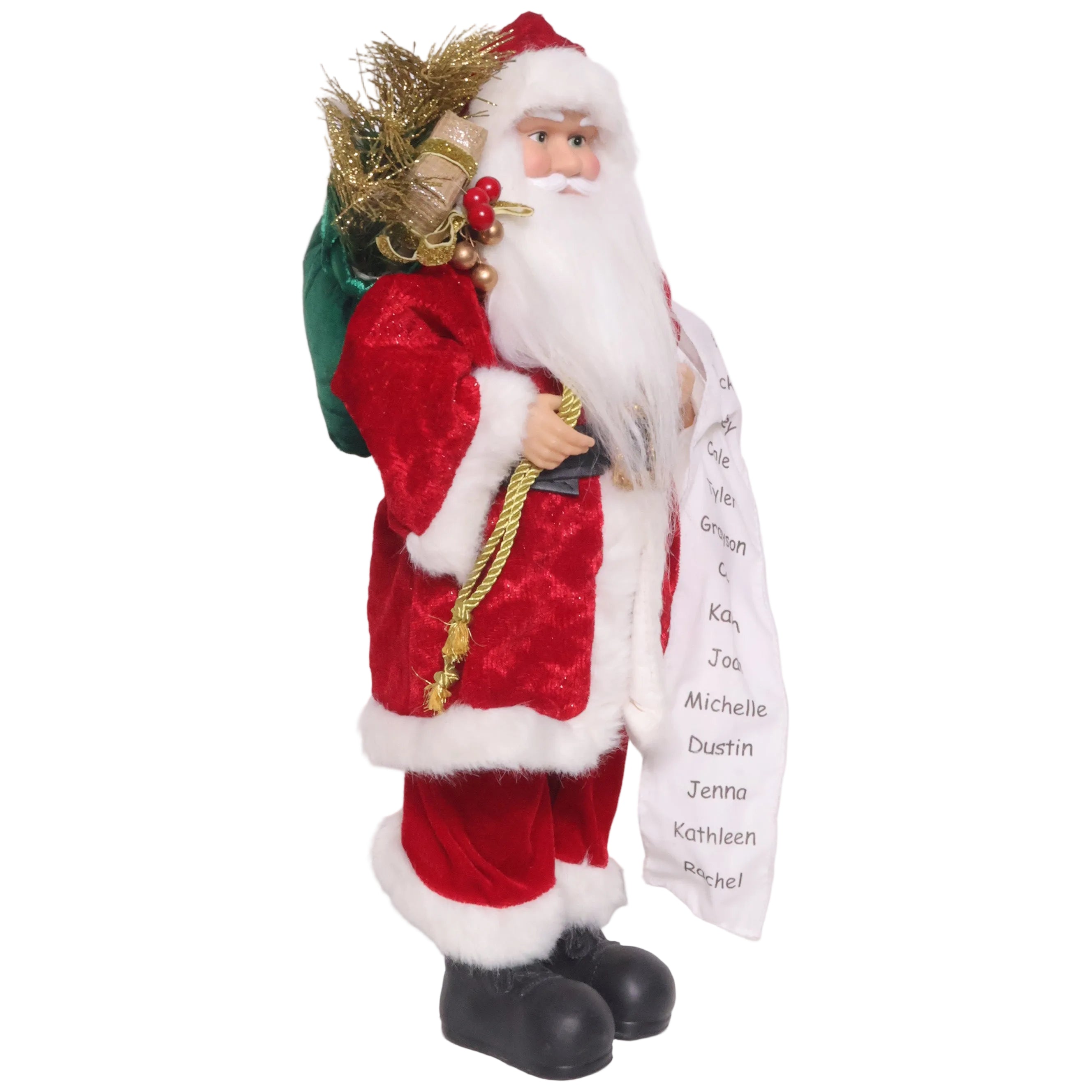 Santa Rojo Lista 45 Cm