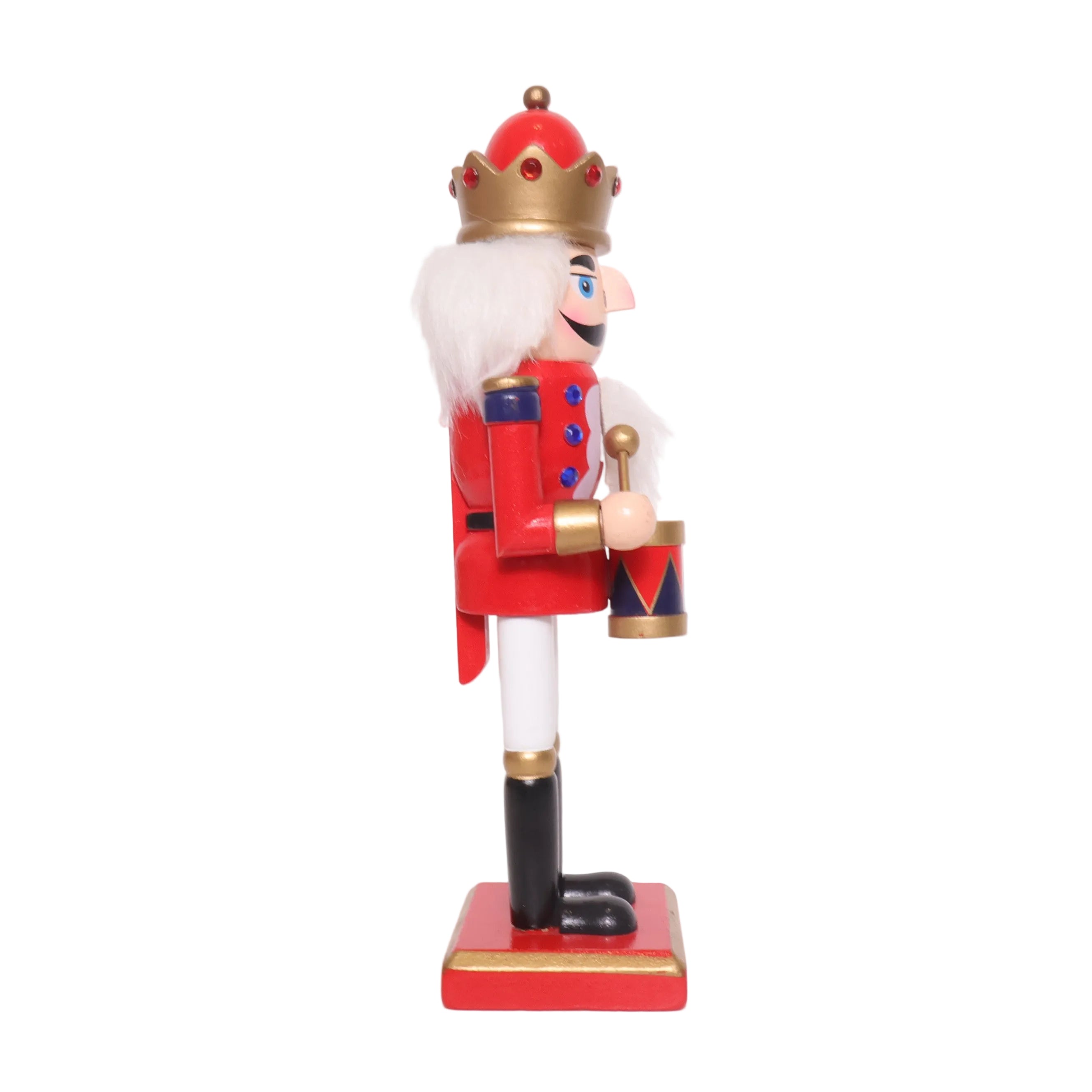 Cascanueces 25 Cm Rojo Bco