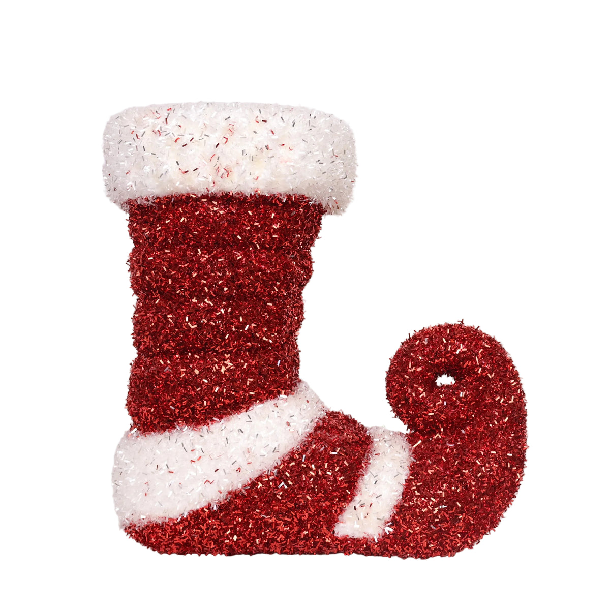 ZAPATO DE ELFO ROJO/BLANCO