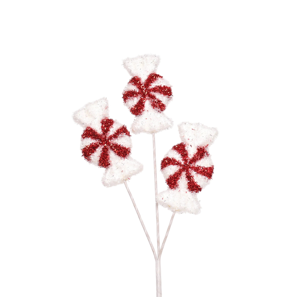 VARA DE DULCE ROJO/BLANCO