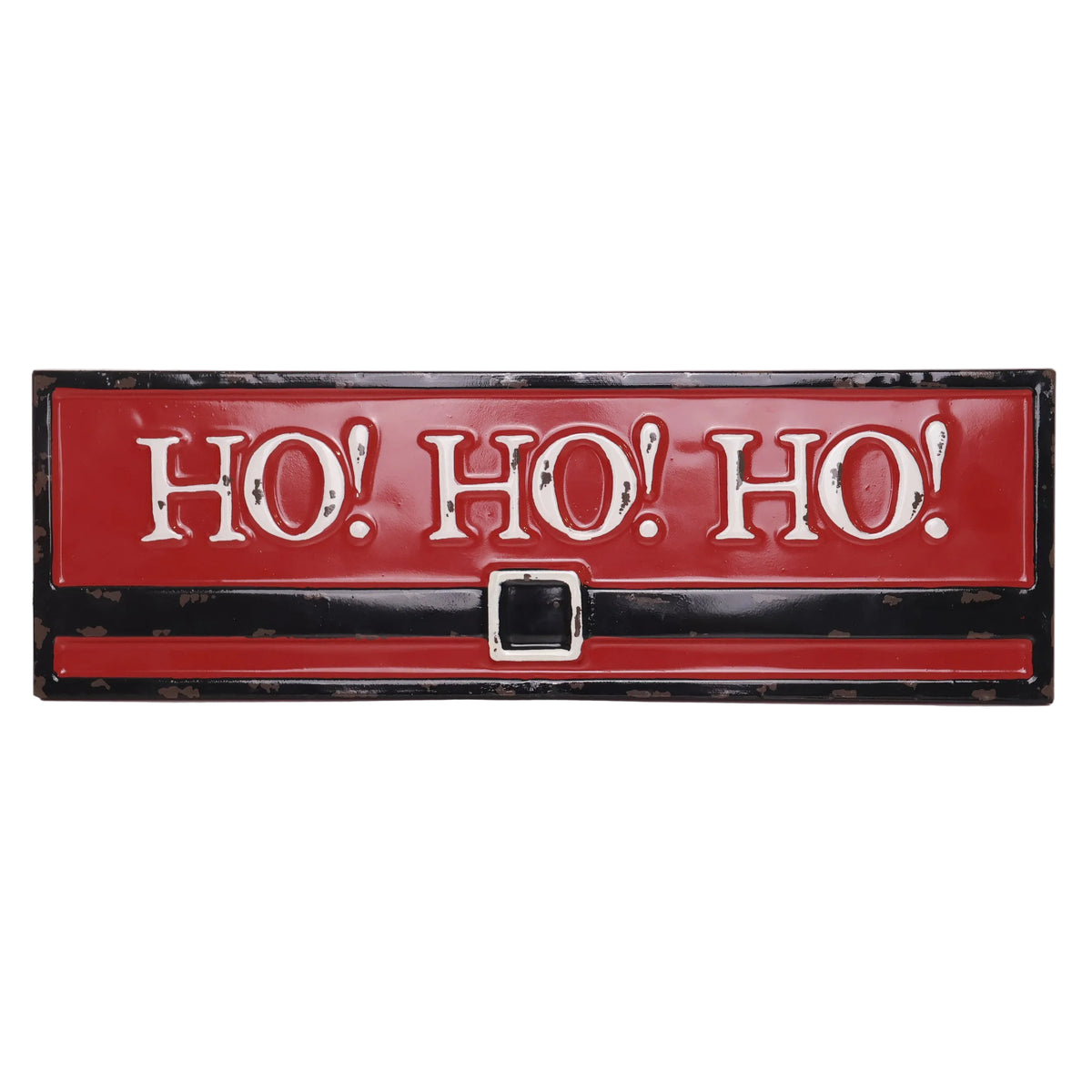 PLACA METAL HOHOHO