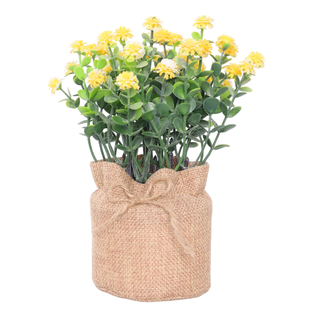 Set 4 Mini Ramilletes Flores Yute