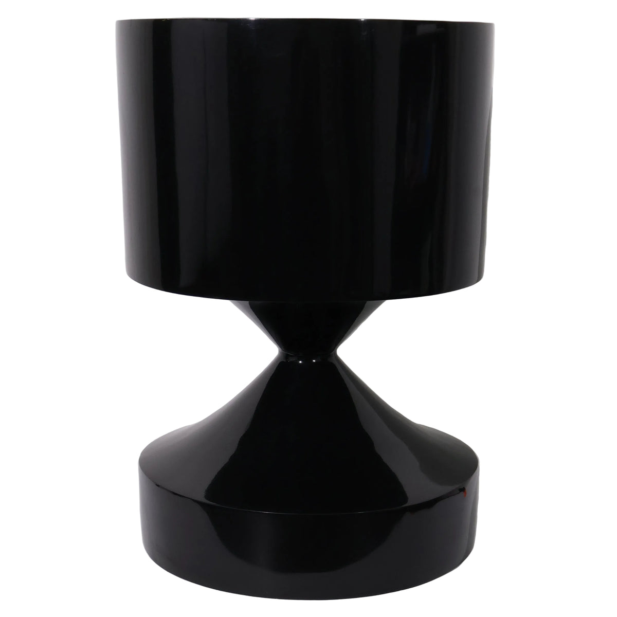MACETA FV MILAN M NEGRO