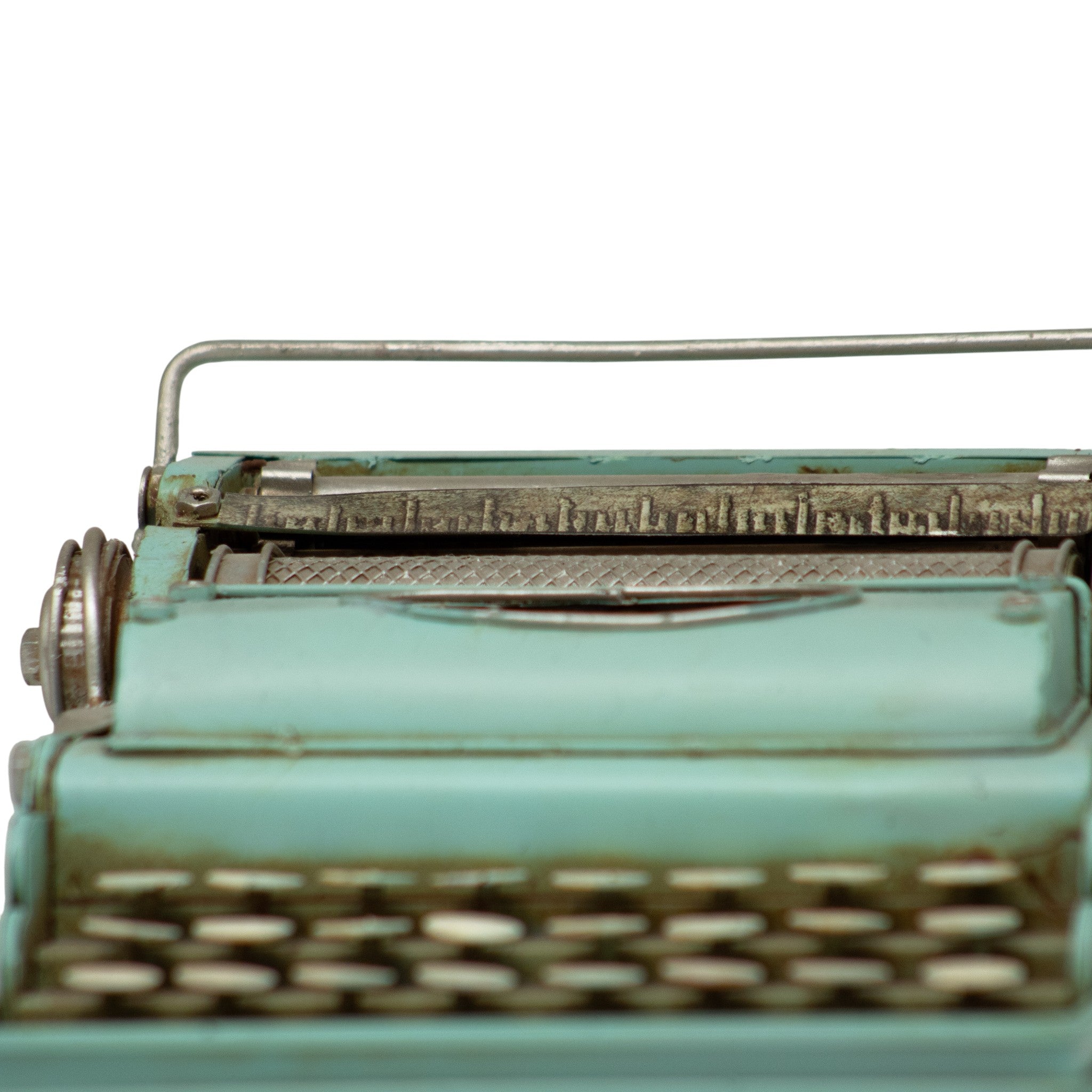 Máquina de Escribir Decorativa Azul – 17 cm