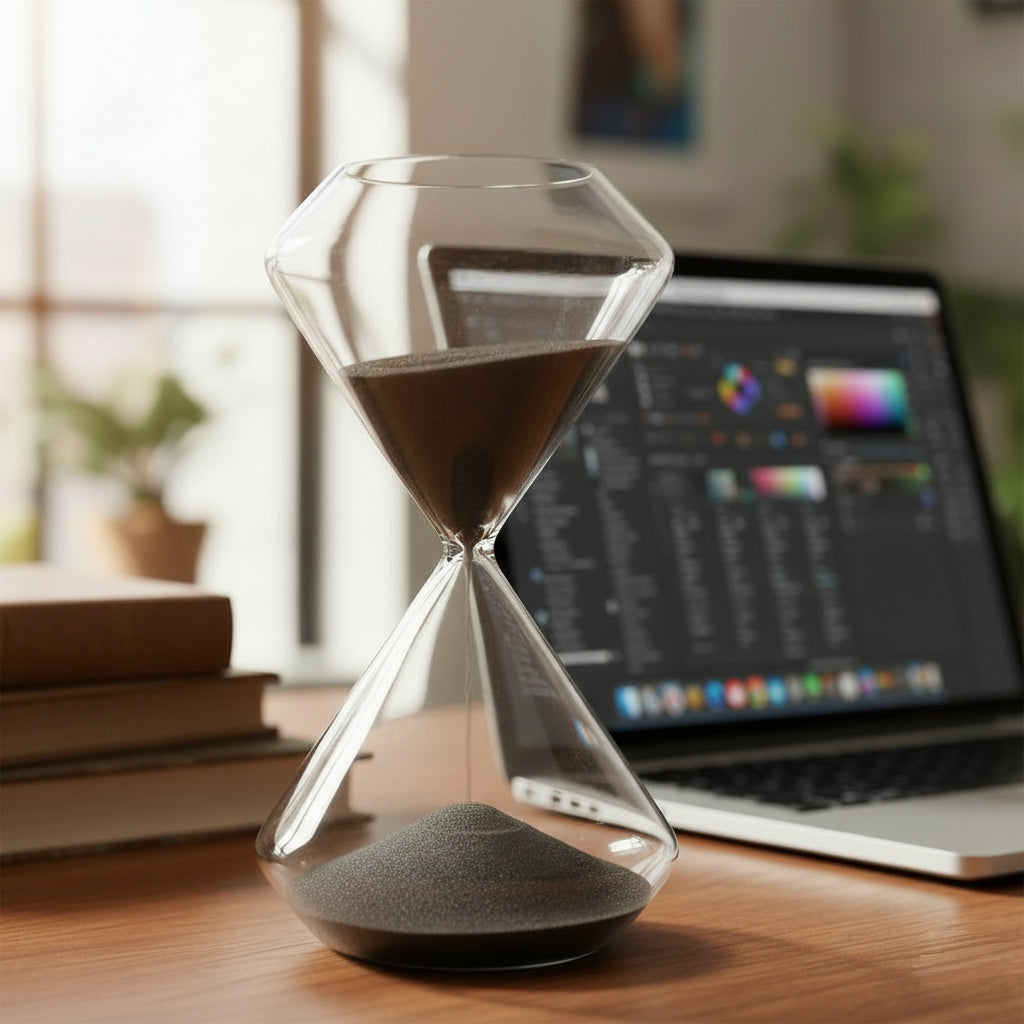 Reloj de Arena Gris 3 Minutos