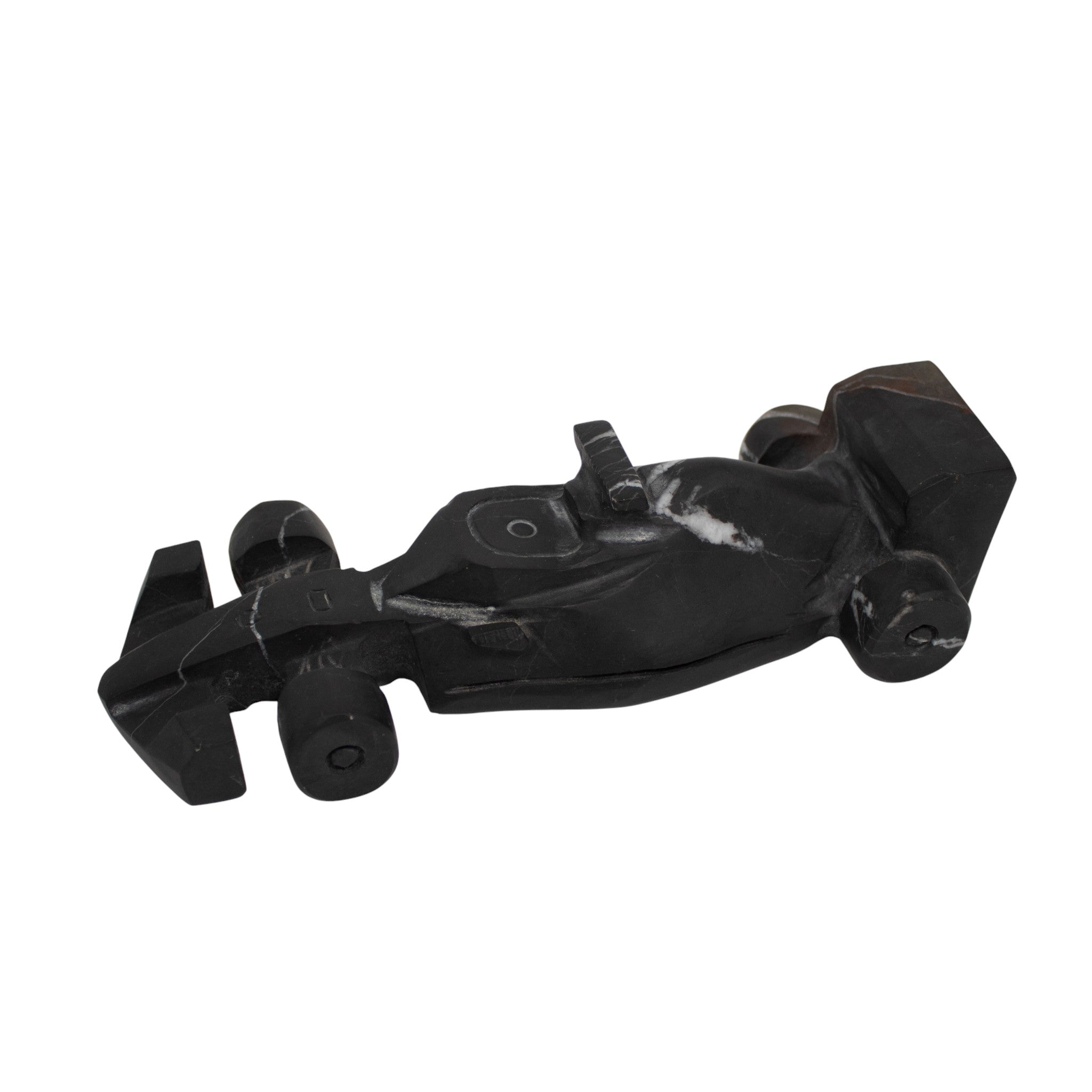 Auto Formula 1 en Mármol Negro 20x6x7 cm