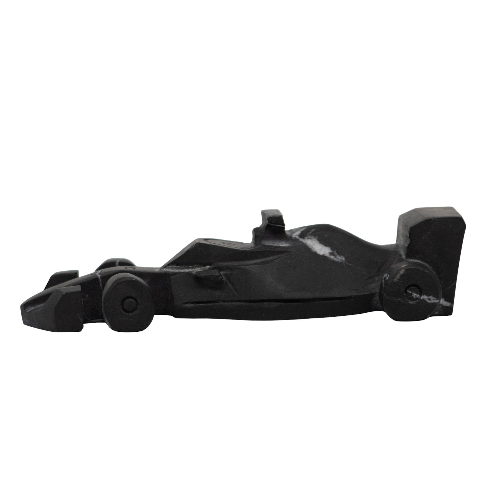 Auto Formula 1 en Mármol Negro 20x6x7 cm