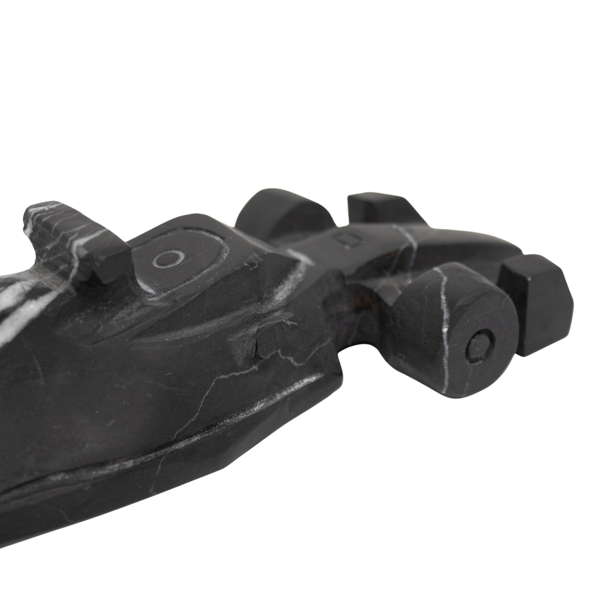 Auto Formula 1 en Mármol Negro 20x6x7 cm