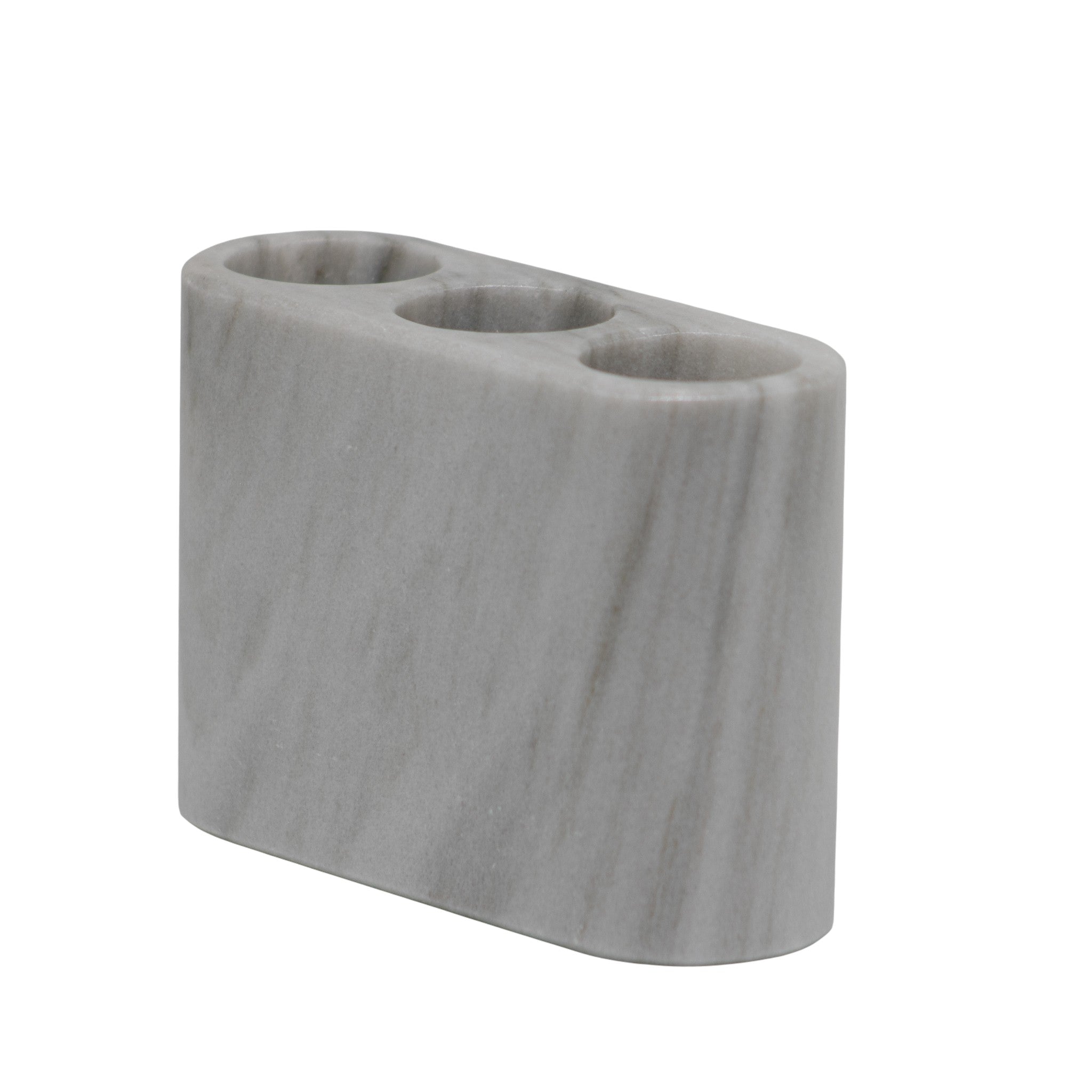 Set de Baño 5 Piezas de Mármol Blanco