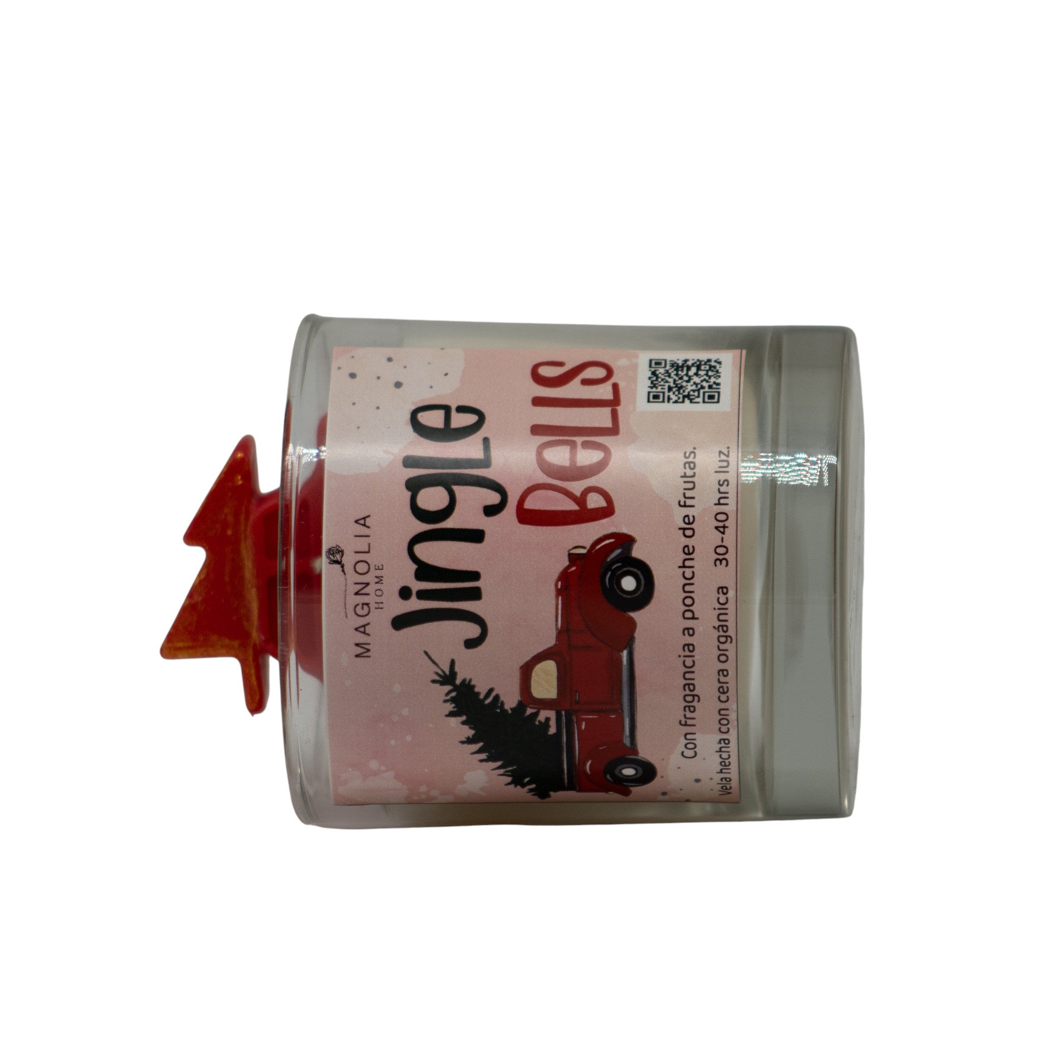 Vela de Soya Jingle Bells – Tamaño Grande