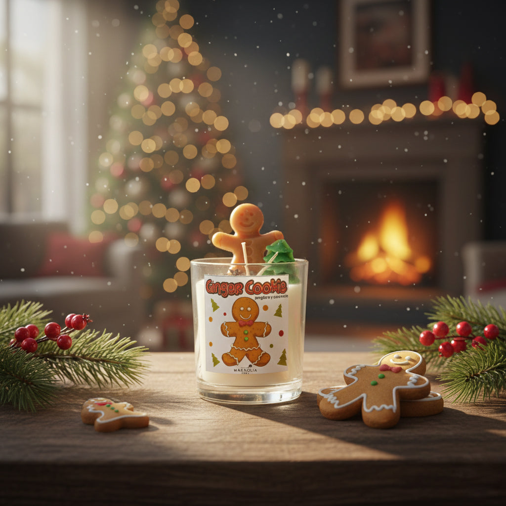 Vela de Soya Van S – Vela Decorativa Navideña