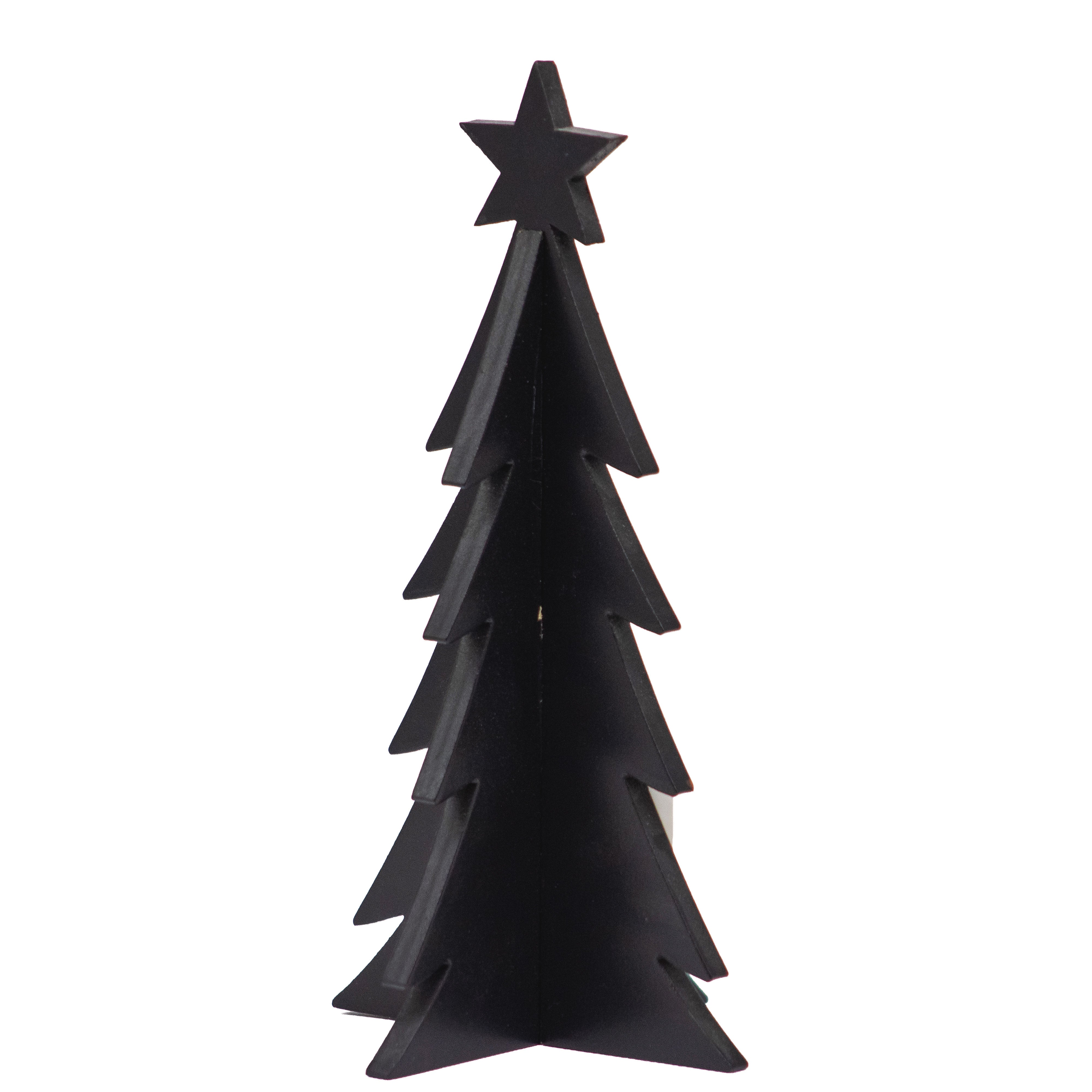 Pino Mini Decorativo Negro – 18 cm