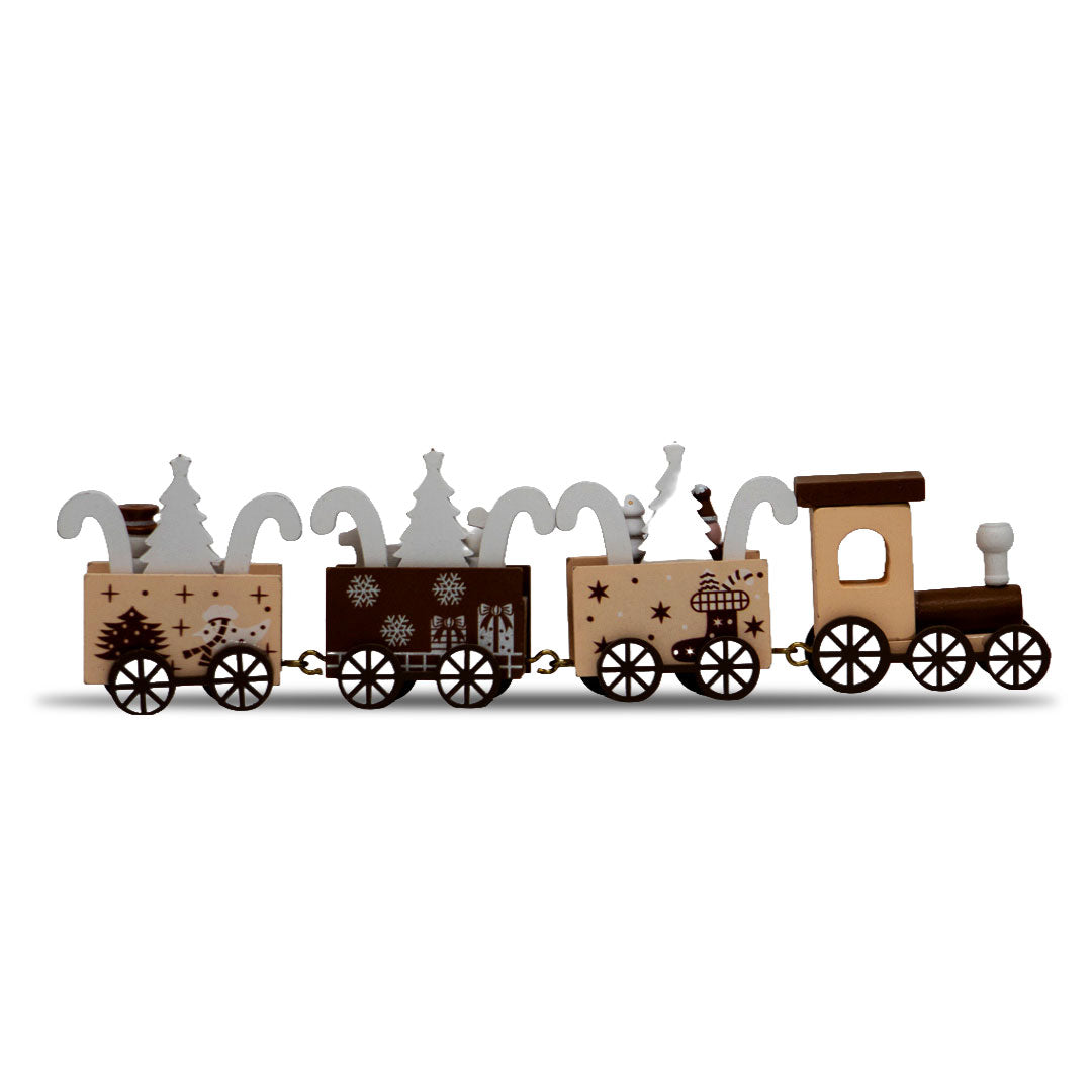 Tren Navideño Galleta Café – 23 cm