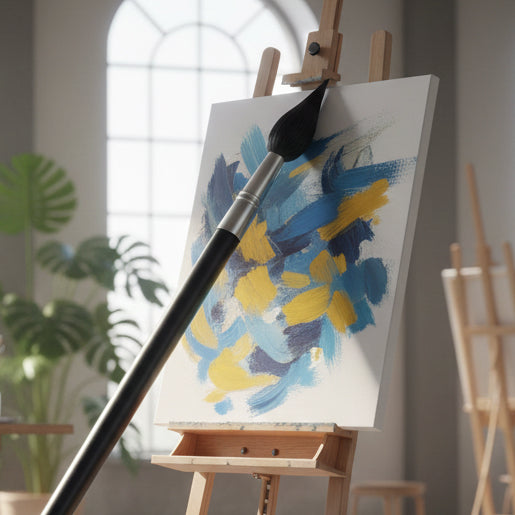 Pincel Gigante Decorativo Negro – 180 cm