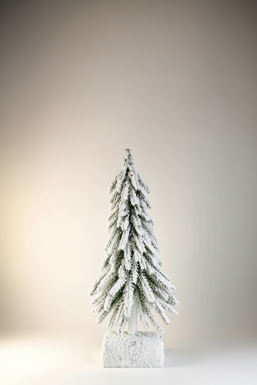 Arbol Mini Navidad Nevado
