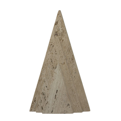 Pino Triple de Mármol Travertino Claro  25 cm
