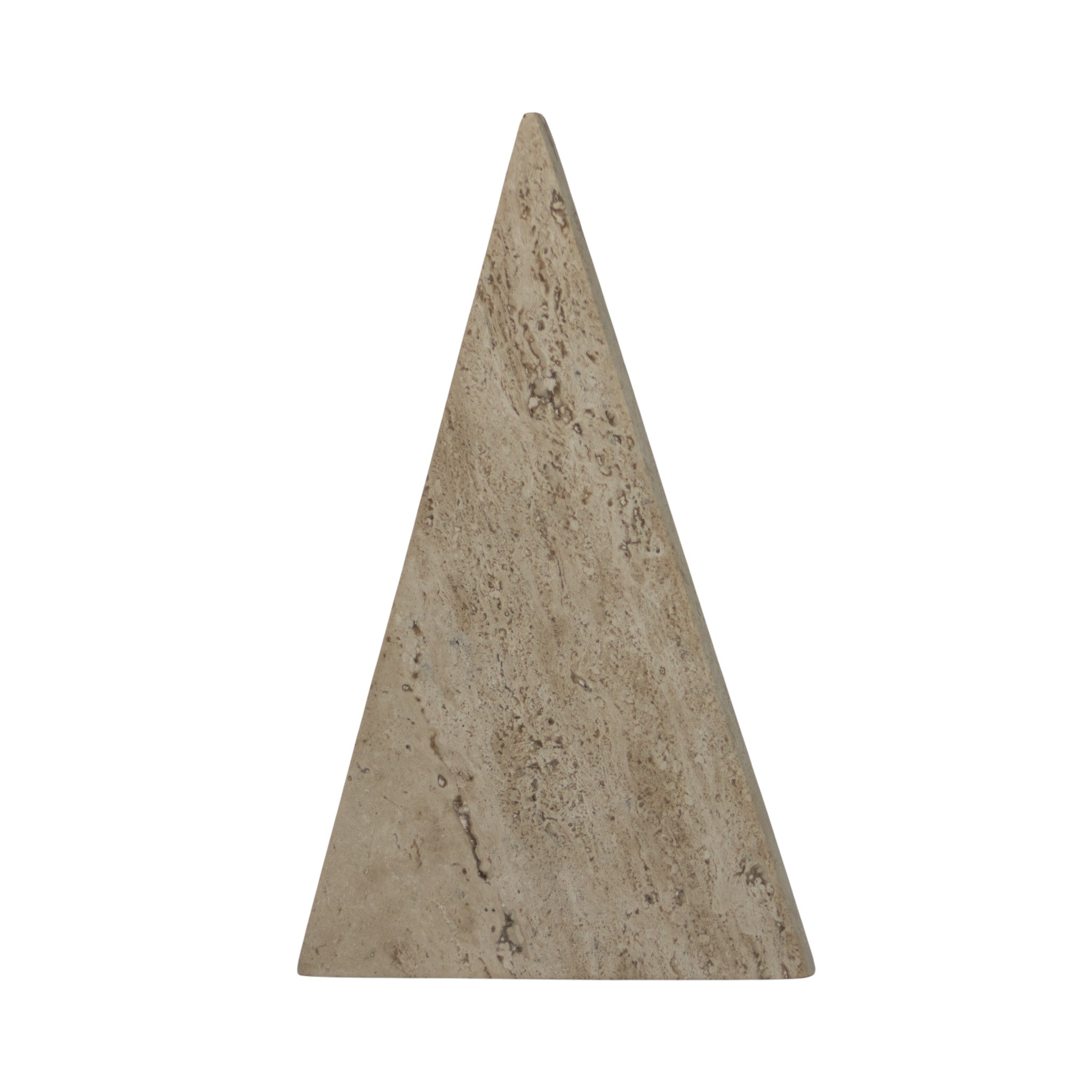 Pino Triple de Mármol Travertino Claro  25 cm