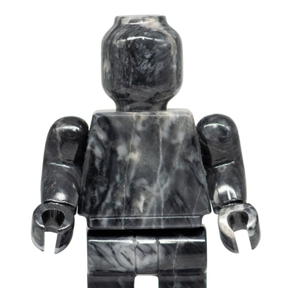 Figura Decorativa Mazahua en Mármol Gris  25 cm