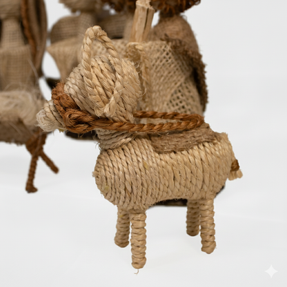 Nacimiento de Yute con Granos â€“ 25 cm