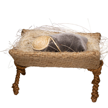 Nacimiento de Yute Gris â€“ 15 cm
