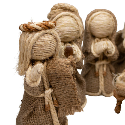 Nacimiento de Yute Natural â€“ 15 cm