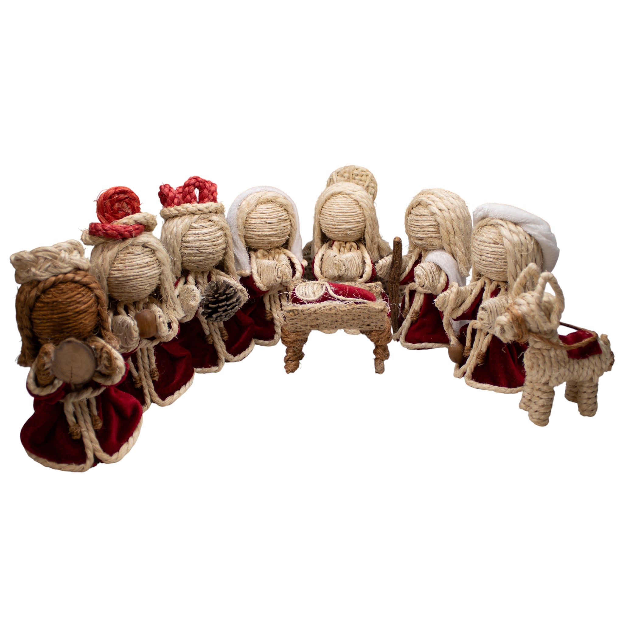 Nacimiento de Yute Rojo â€“ 10 cm