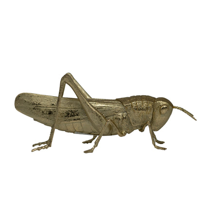 Figura Decorativa Saltamontes oro 12 cm