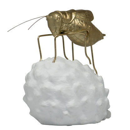 Figura Decorativa Insecto II Saltamontes - 22cm
