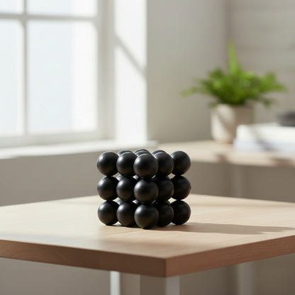 Rubik Negro Plástico
