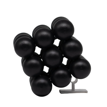 Rubik Negro Plástico