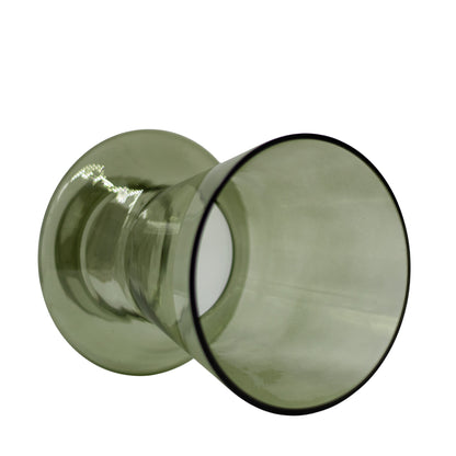 Florero De Cristal Monett Ch Verde