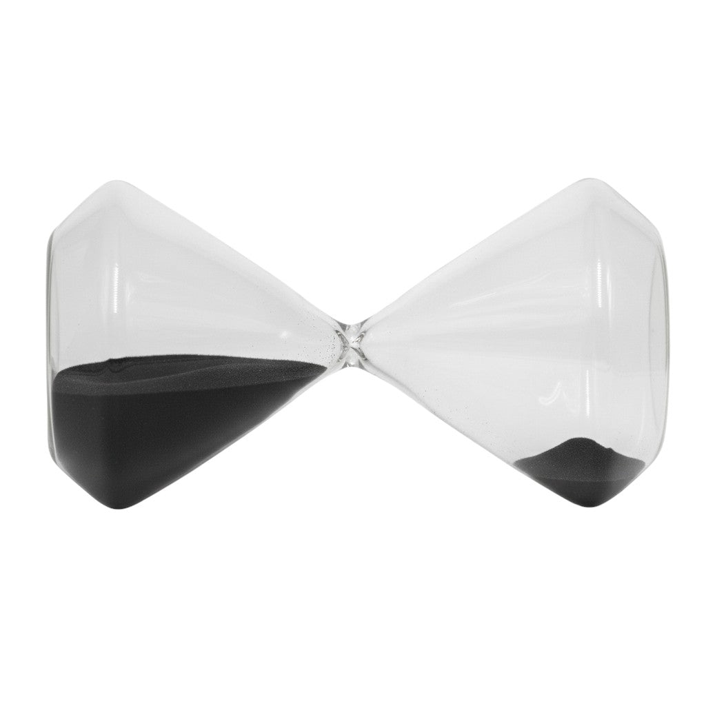 Reloj De Arena Geo Negro 30 Min