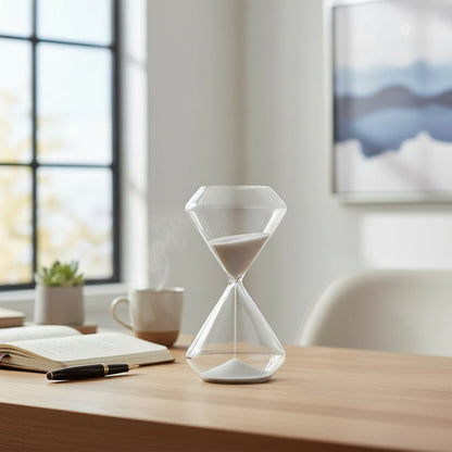 Reloj De Arena Geo Blanco 30 Min