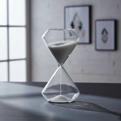 Reloj De Arena Geo Blanco 30 Min