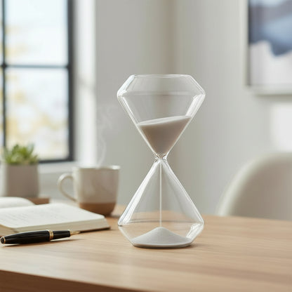 Reloj De Arena Geo Blanco 30 Min